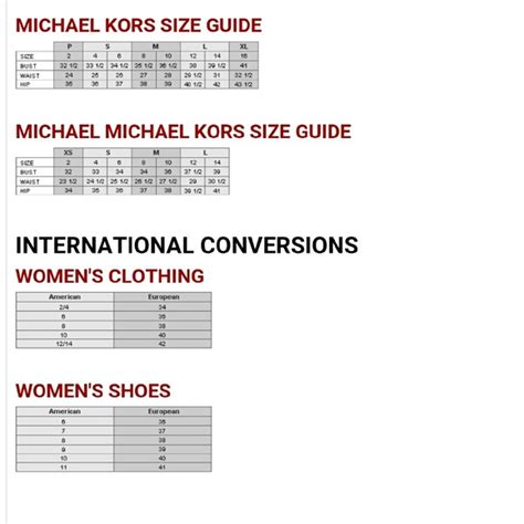 size 9 michael kors|michael kors sneakers size chart.